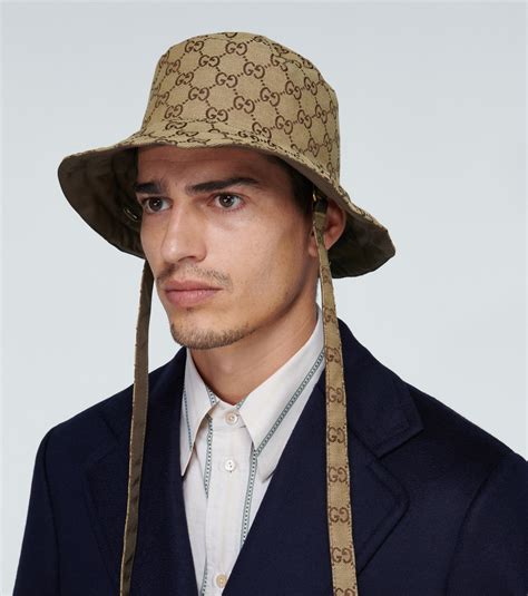 gucci bucket hat man|Gucci hat for men sale.